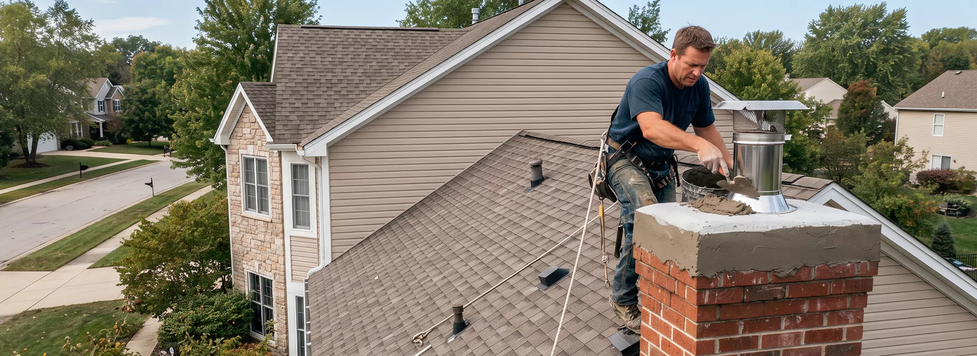 Chimney Crown Installation Downey, CA