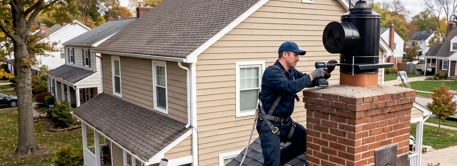 Chimney Fan Installation in Downey, CA