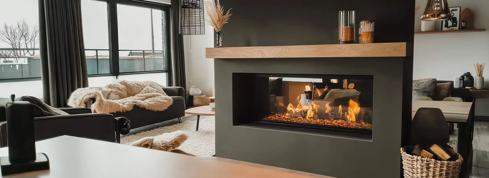 Classic Fireplace Design in Downey, CA