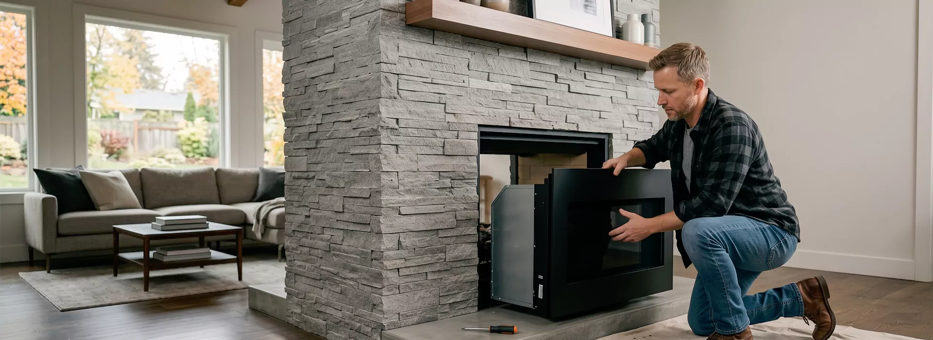 Fireplace Insert Installation Downey, CA
