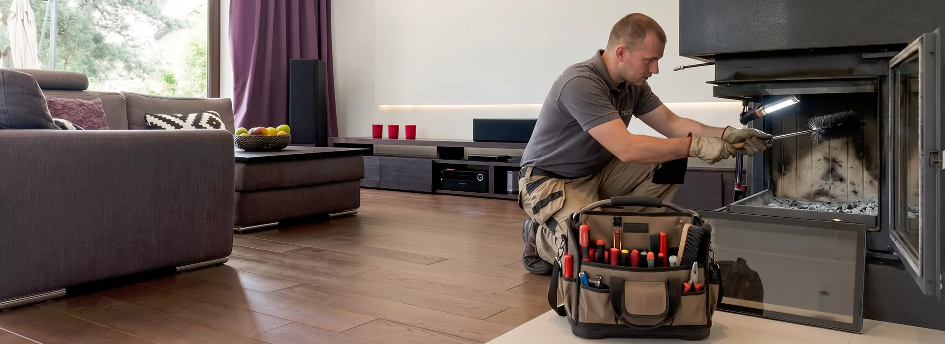Fireplace Restoration in Downey