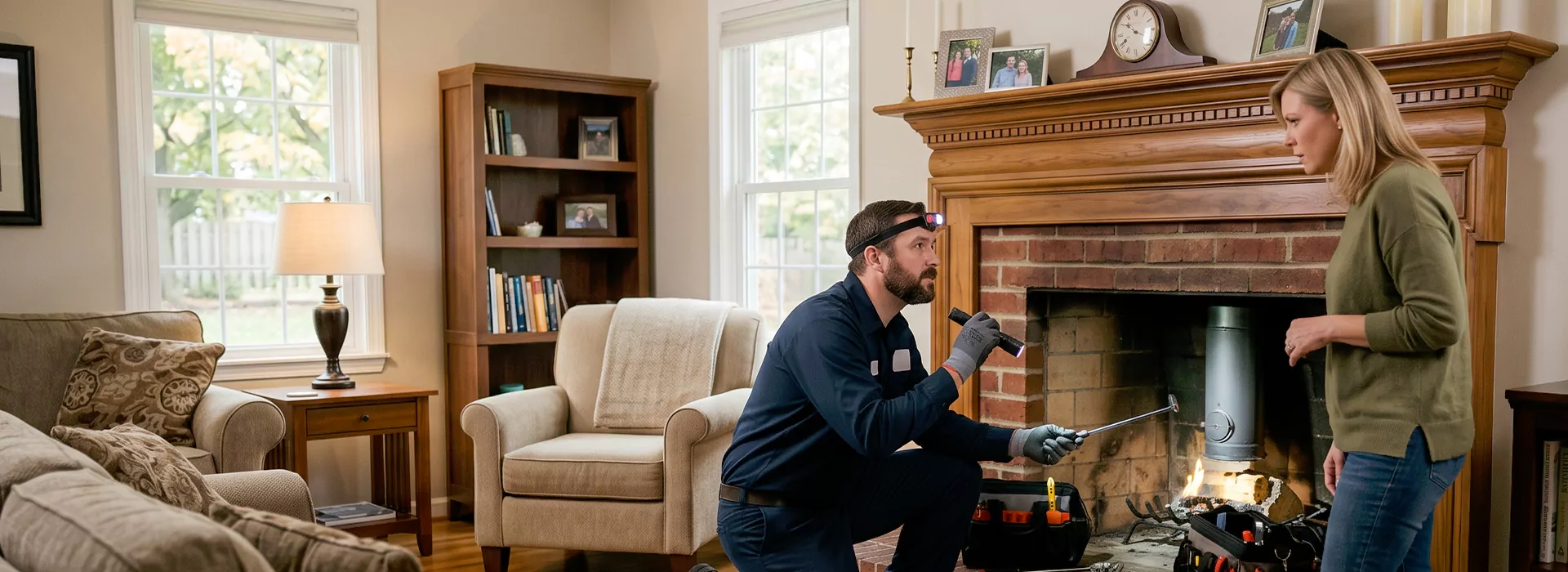 Fireplace Safety Inspection Downey, CA