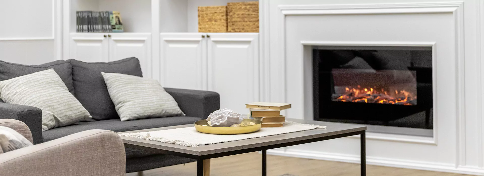 Modern Fireplace Design in Downey, CA
