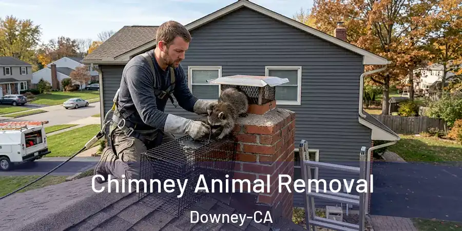 Chimney Animal Removal Downey-CA