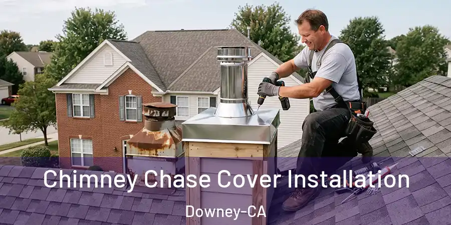  Chimney Chase Cover Installation Downey-CA
