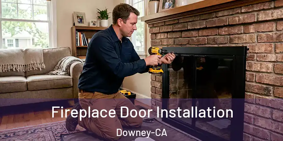 Fireplace Door Installation Downey-CA