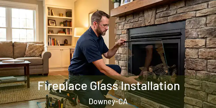 Fireplace Glass Installation Downey-CA