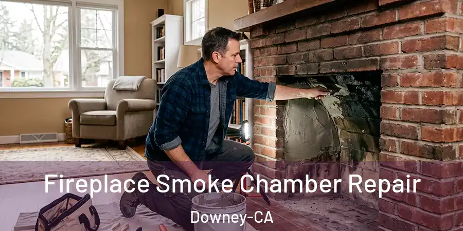 Fireplace Smoke Chamber Repair Downey-CA