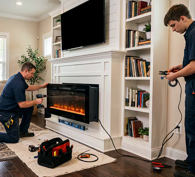 Certified Electric Fireplace Installation Company: Your Local Electric Fireplace Contractors in Downey, CA!