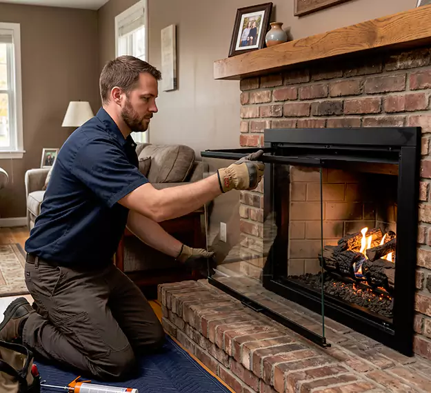 Certified Fireplace Glass Installation Company: Your Local Fireplace Glass Door Installer in Downey, CA