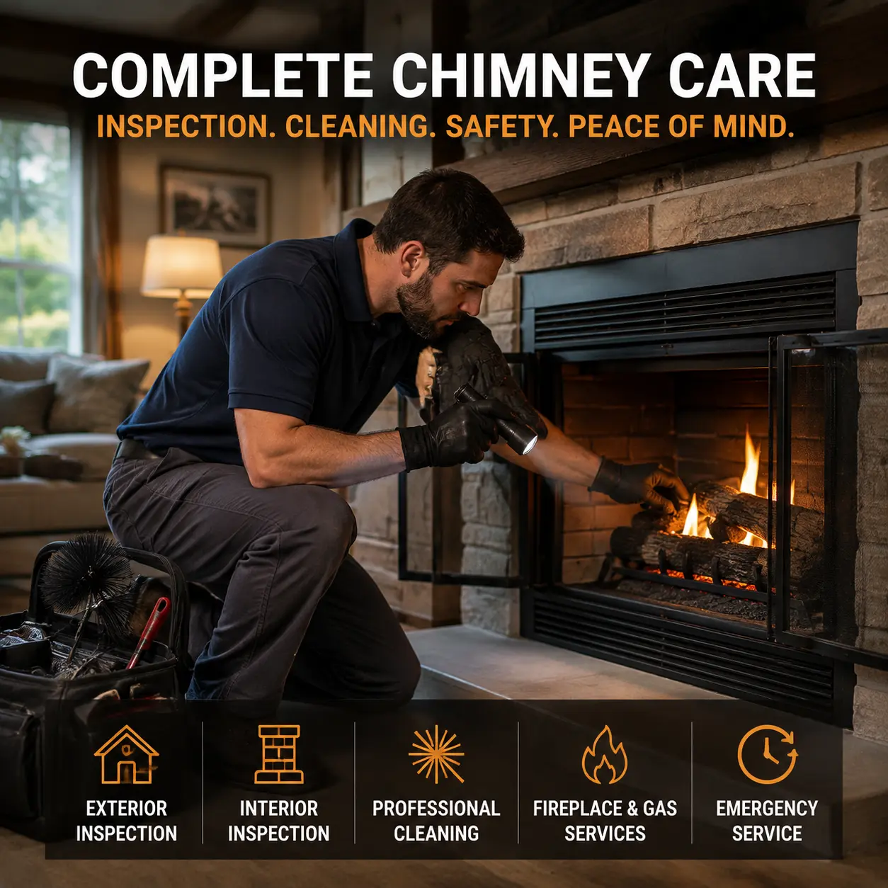 Professional Chimney Service Video