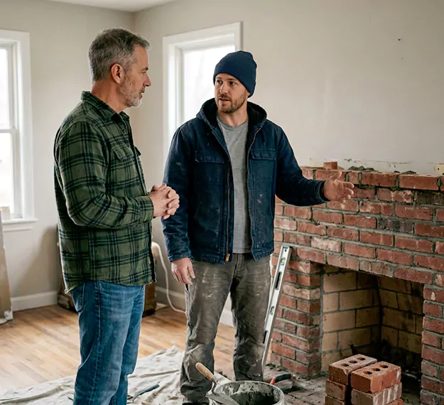 Why Downey Homeowners Choose Our Brick Fireplace Installation Team?