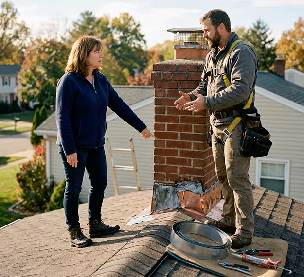 What Makes Our Chimney Flashing Services Different in Downey, CA?