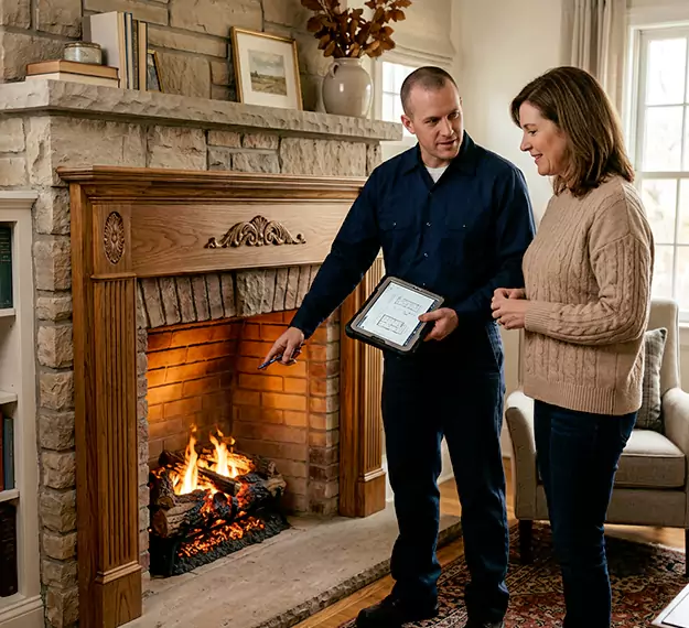 Why Downey Homeowners Choose Our Electric Fireplace Logs Team?