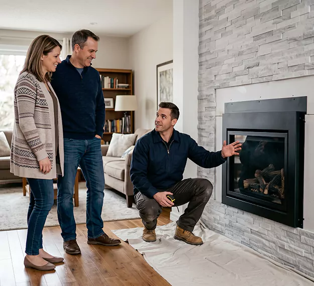 Why Downey Homeowners Choose Our Fireplace Insert Installation Team?