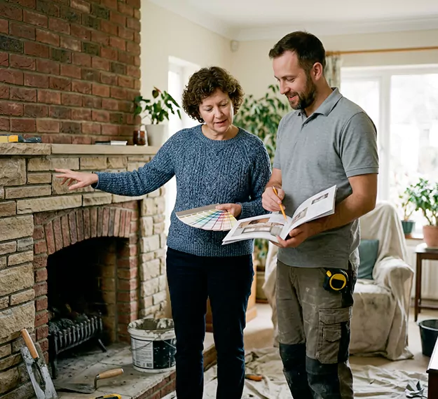 Why Downey Homeowners Choose Our Fireplace Makeover Team?