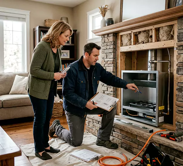 Why Downey, CA Homeowners Choose Our Propane Fireplace Installation Team?