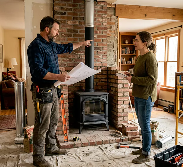 Why Downey Homeowners Choose Our Wood Fireplace Installation Team?