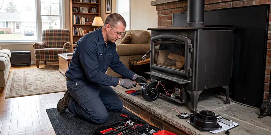 Wood Stove and Gas Fireplace Fan Repair Downey