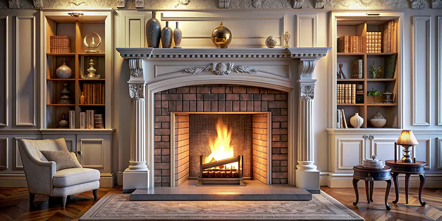 Classic Mantel Decor and Styling Downey