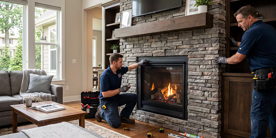 New Fireplace Doors and Replacement Downey