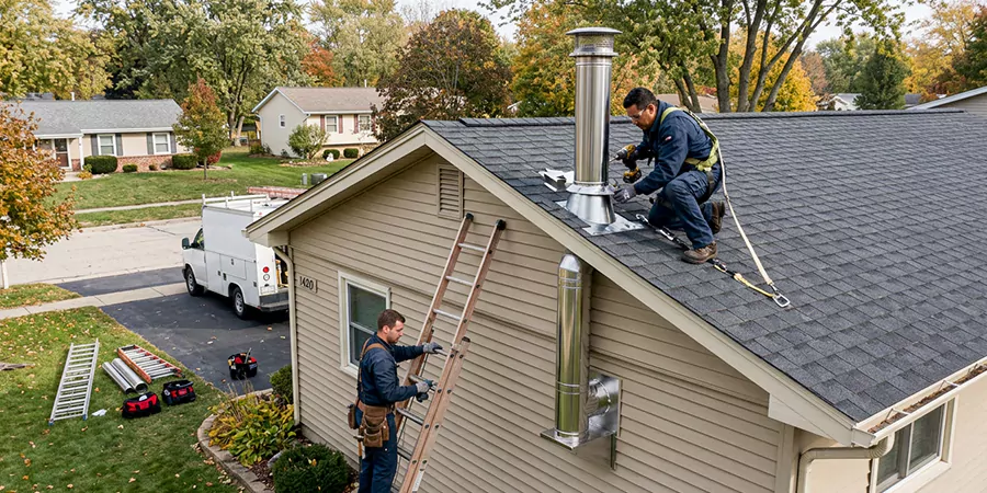 Installing a Pellet Stove in a Corner or Mobile Home Downey
