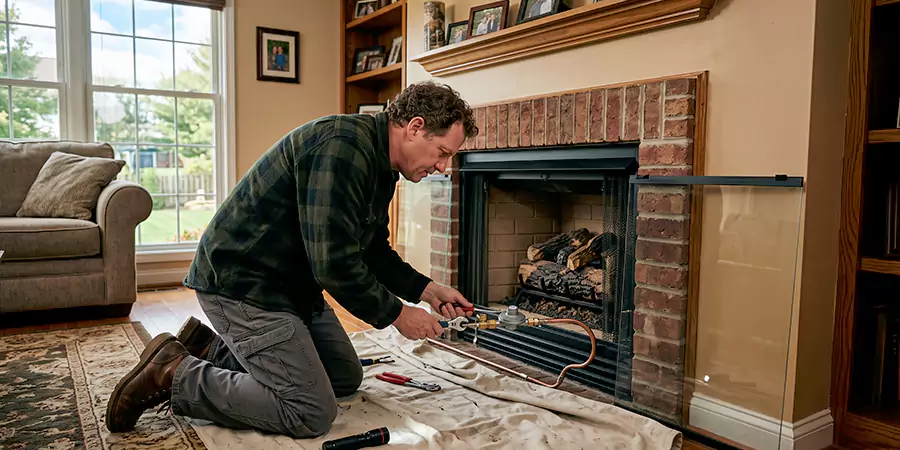 Propane Fireplace Regulator and Gas Line Repair Downey