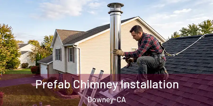 Prefab Chimney Installation Downey-CA