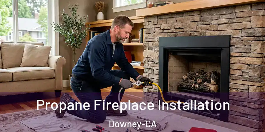 Propane Fireplace Installation Downey-CA