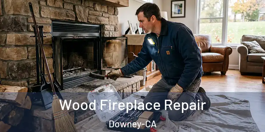 Wood Fireplace Repair Downey-CA